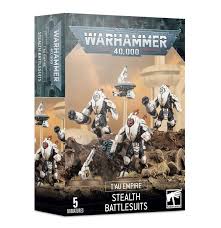 Warhammer 40k T'au Empire Stealth Battlesuits