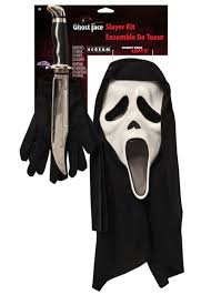 Ghost Face Mask & Knife
