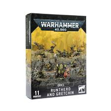 Warhammer 40k Orks Runtherd And Gretchin