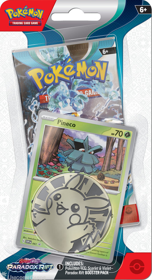 Paradox Rift Checklane Blister Pokemon TCG product image