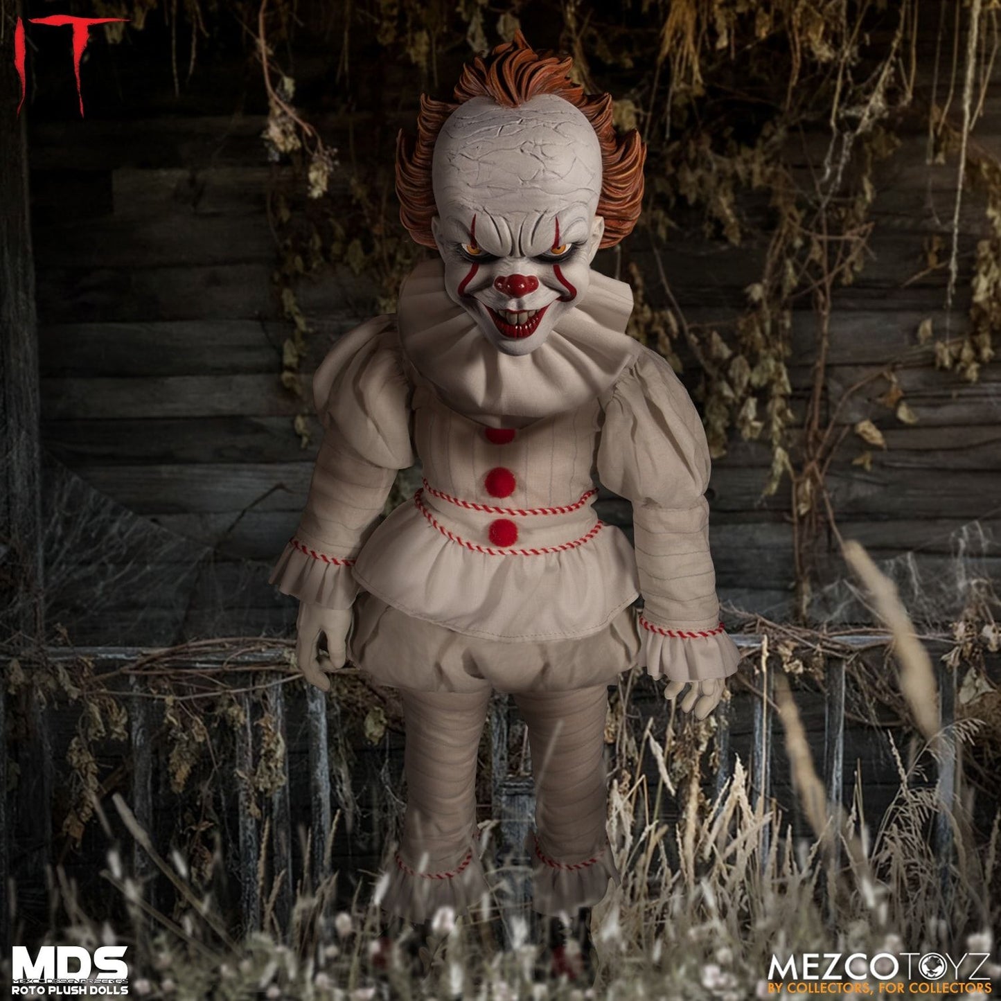 MEZCO 18" Roto Plush Figure IT 2017 Pennywise