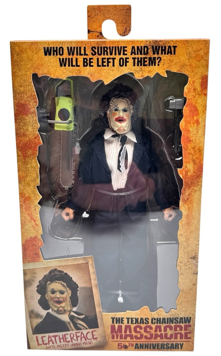 Texas chainsaw mascare 50th anniversary "leather face"