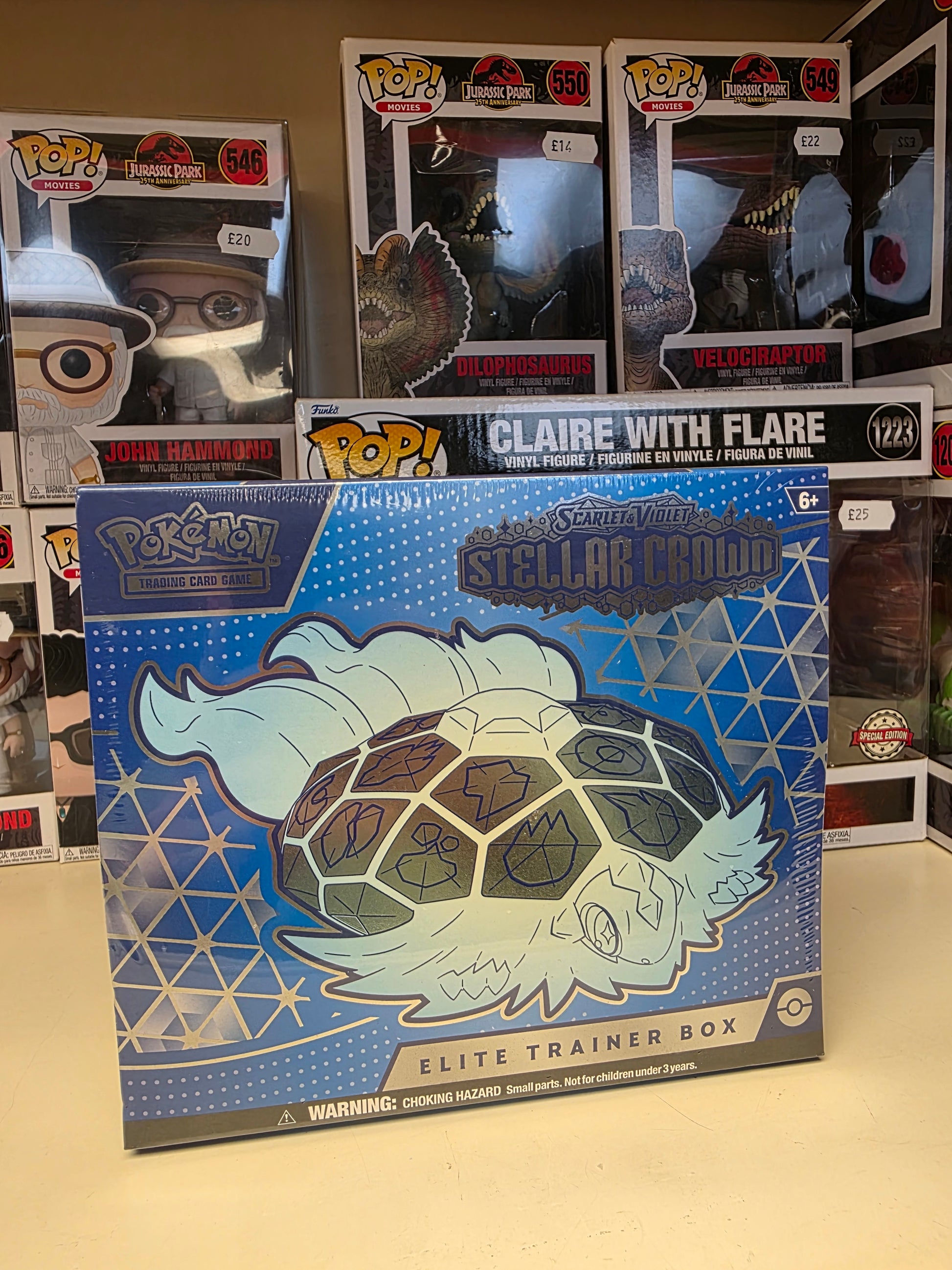Pokemon TCG: Scarlet & Violet 7 - Stellar Crown - Elite Trainer Box Pokemon TCG product image