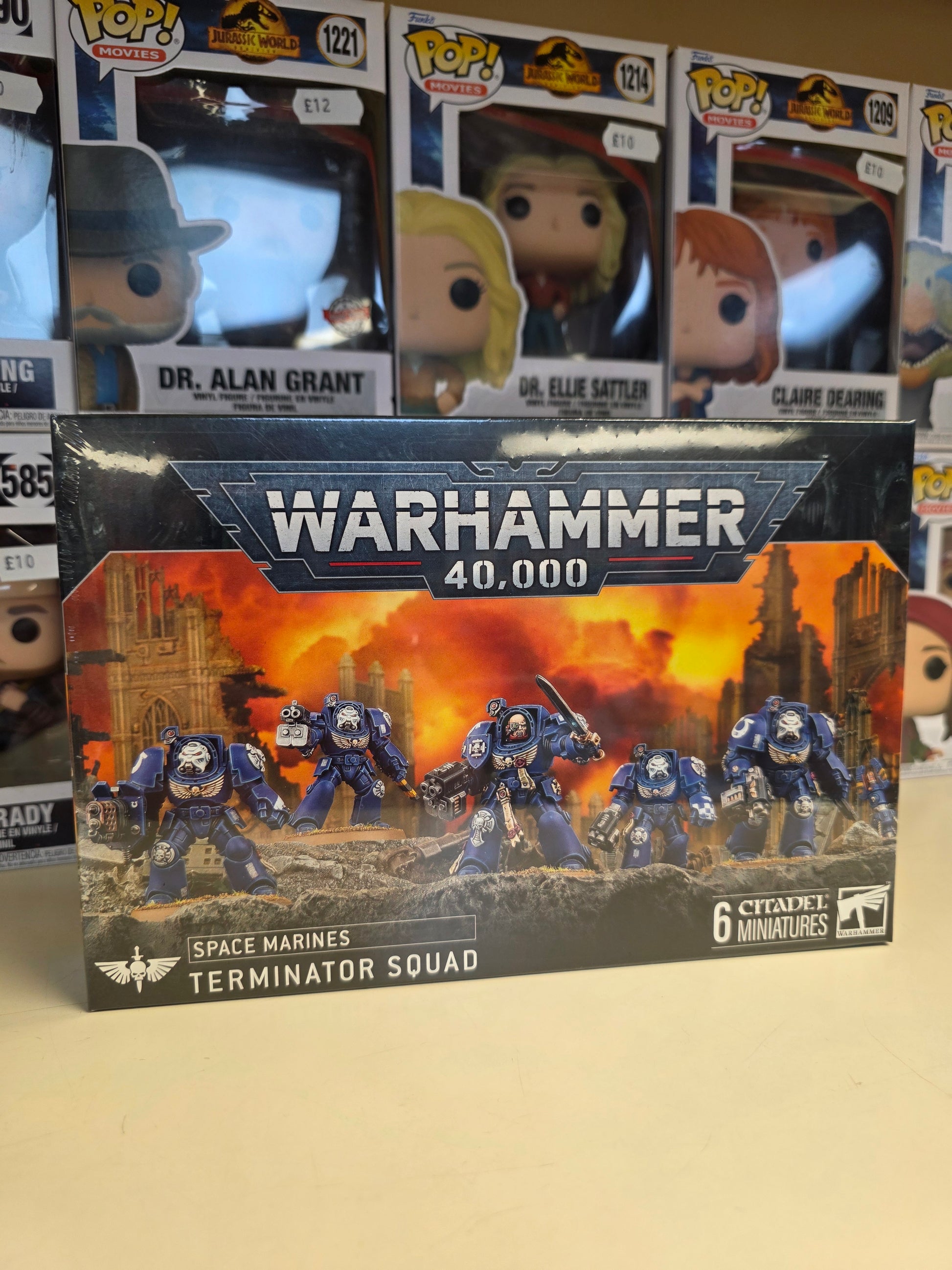 Warhammer 40k Space Marines Terminator Squad Warhammer Miniature product image