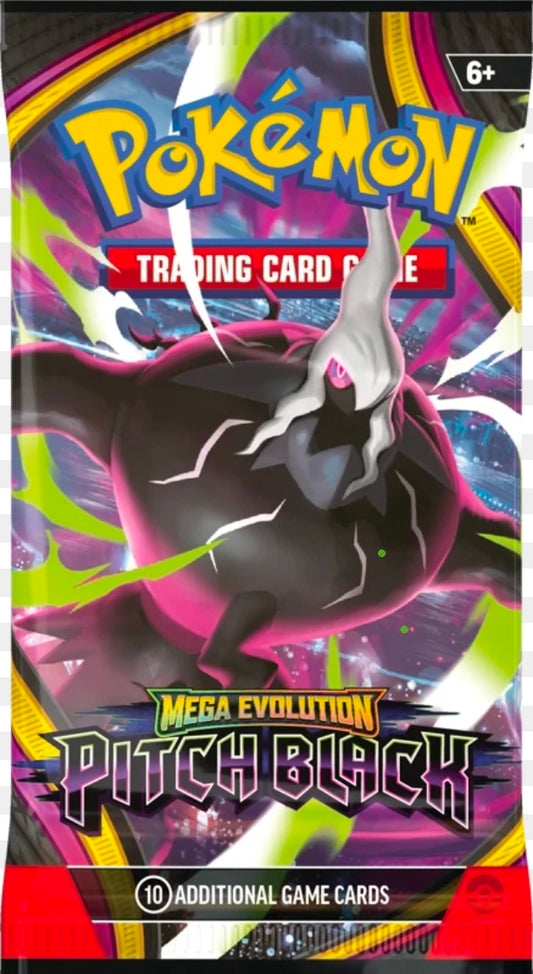 Pokémon TCG: Mega Evolution Pitch Black - (1 Booster Pack Selected at Random)