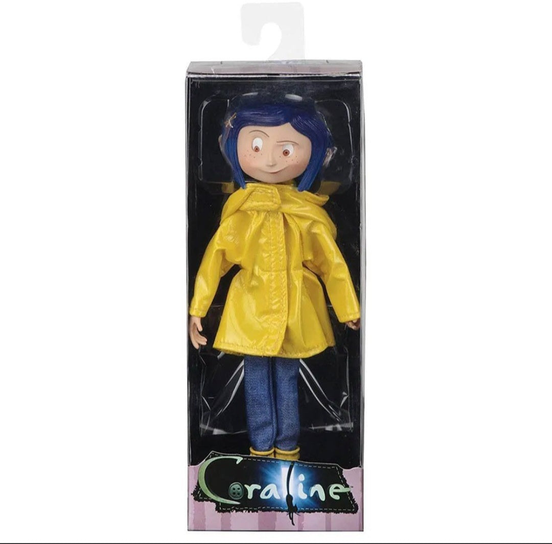 NECA Coraline Raincoat Bendy Fashion Doll