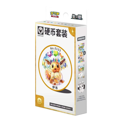 Pokémon TCG: Terastal Grand Gathering Eevee Coin Set