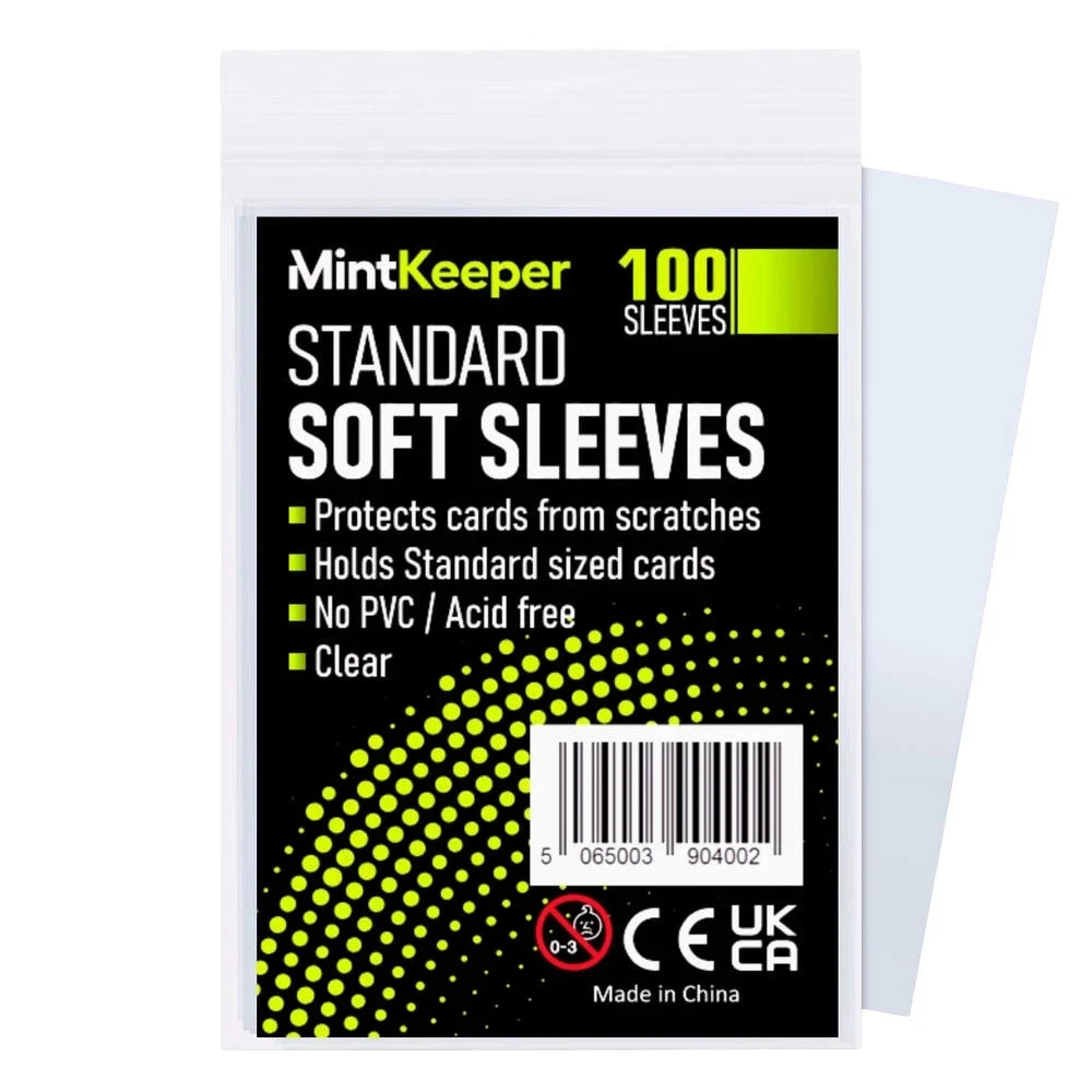 Mintkeeper 100 Standard Soft Sleeves for Pokemon Cards Pokemon TCG product image