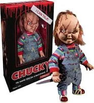 MEZCO MDS Child's Play 15'' Scarred Talking Chucky Figure