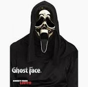 Ghost Face Golden Mask