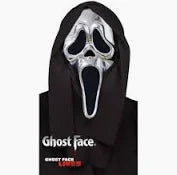Ghost Face Chrome Mask